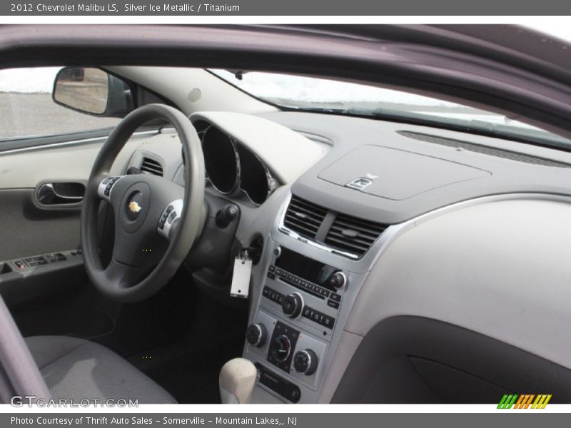 Silver Ice Metallic / Titanium 2012 Chevrolet Malibu LS