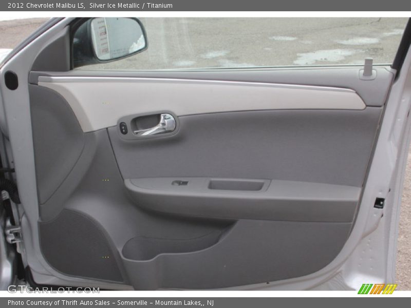 Silver Ice Metallic / Titanium 2012 Chevrolet Malibu LS