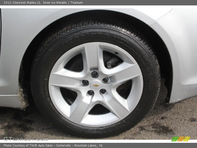 Silver Ice Metallic / Titanium 2012 Chevrolet Malibu LS