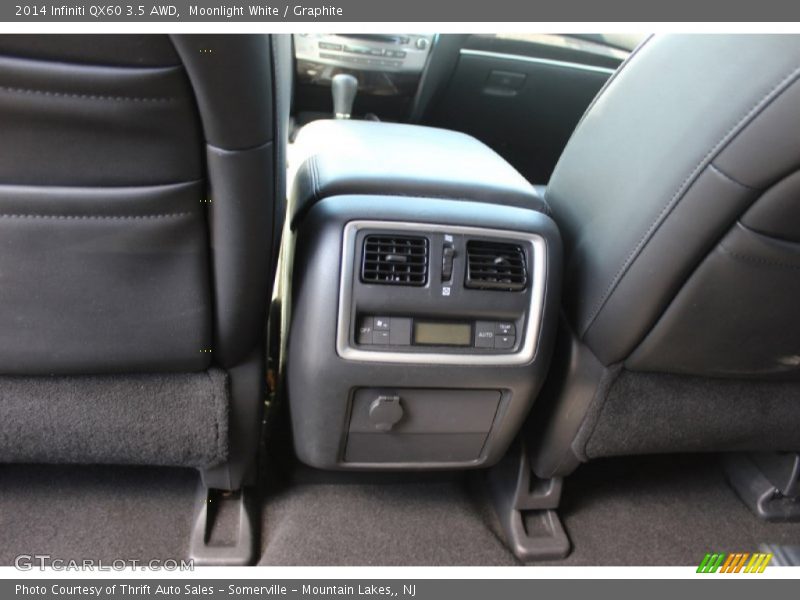 Moonlight White / Graphite 2014 Infiniti QX60 3.5 AWD