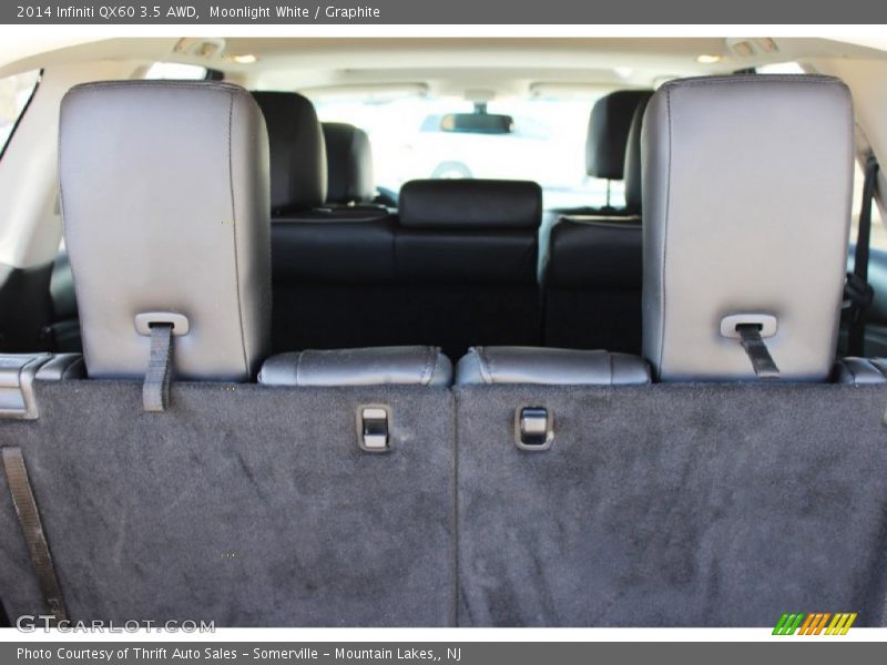 Moonlight White / Graphite 2014 Infiniti QX60 3.5 AWD
