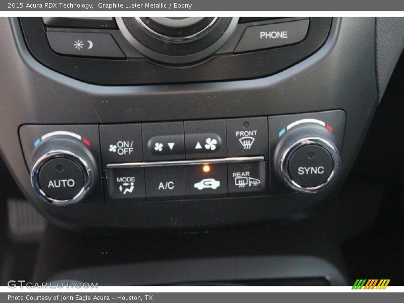 Graphite Luster Metallic / Ebony 2015 Acura RDX Technology