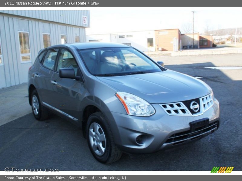 Platinum Graphite / Gray 2011 Nissan Rogue S AWD
