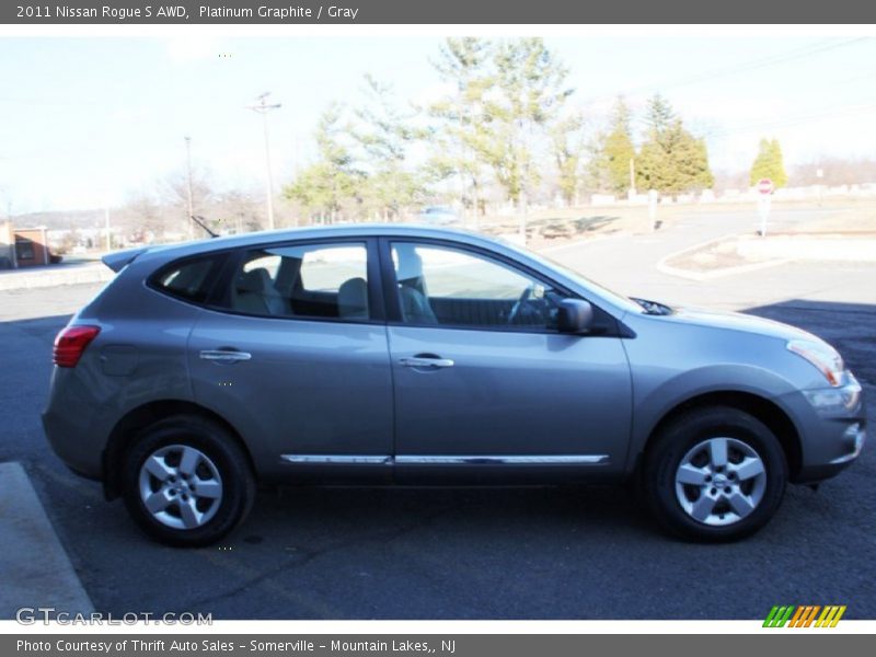 Platinum Graphite / Gray 2011 Nissan Rogue S AWD