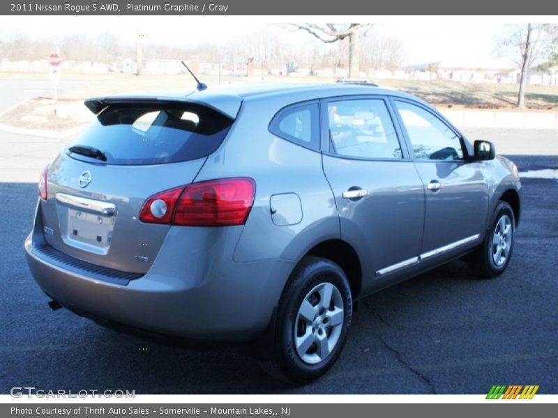 Platinum Graphite / Gray 2011 Nissan Rogue S AWD