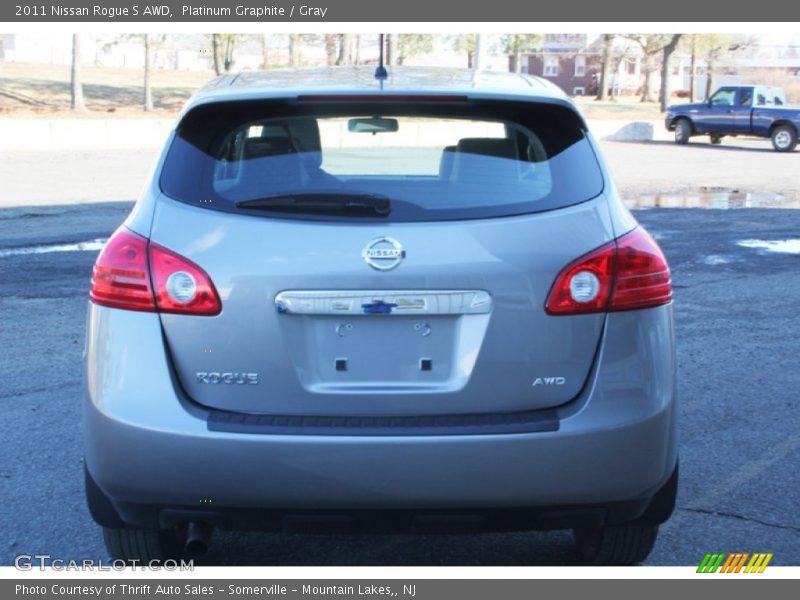 Platinum Graphite / Gray 2011 Nissan Rogue S AWD