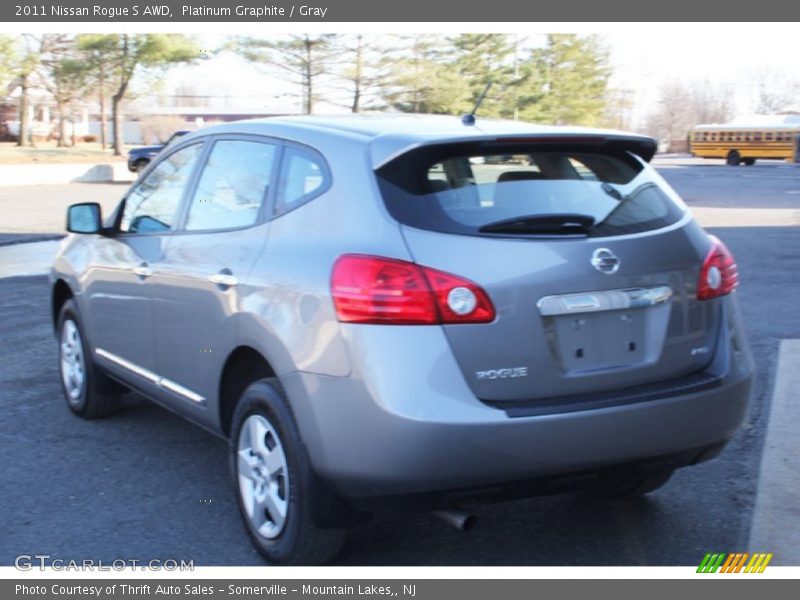 Platinum Graphite / Gray 2011 Nissan Rogue S AWD