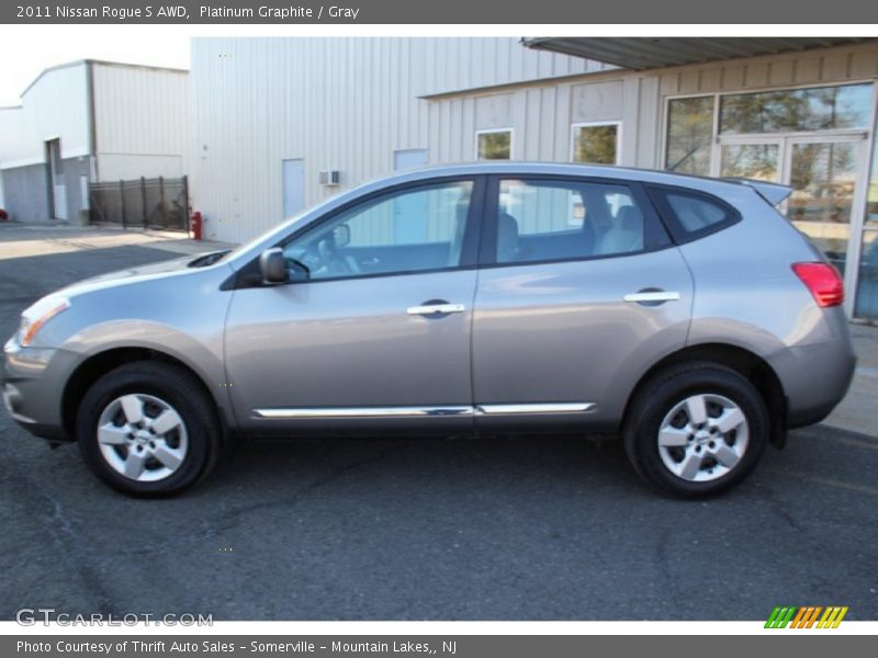 Platinum Graphite / Gray 2011 Nissan Rogue S AWD