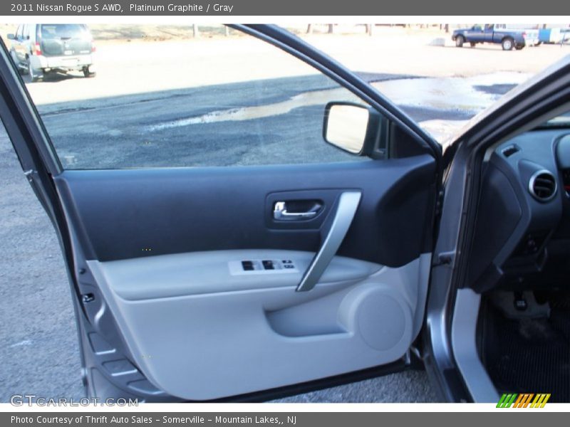 Platinum Graphite / Gray 2011 Nissan Rogue S AWD