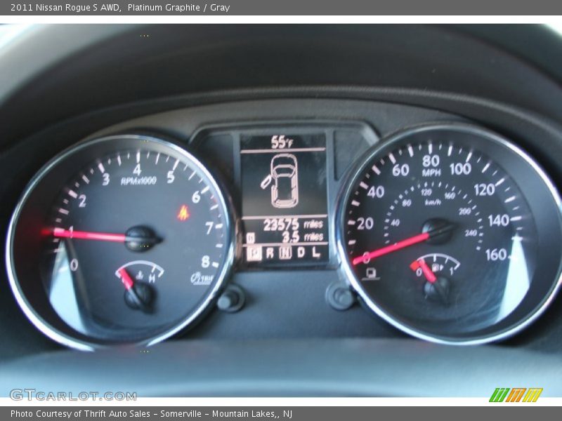 Platinum Graphite / Gray 2011 Nissan Rogue S AWD