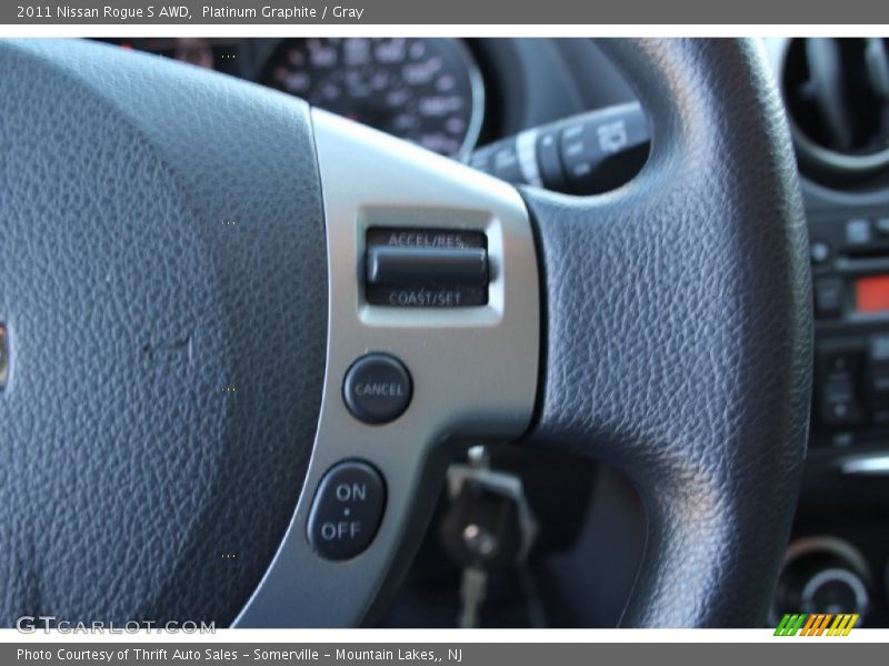 Platinum Graphite / Gray 2011 Nissan Rogue S AWD