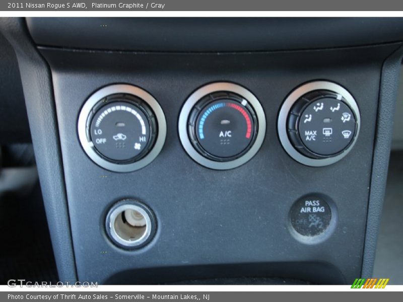Platinum Graphite / Gray 2011 Nissan Rogue S AWD