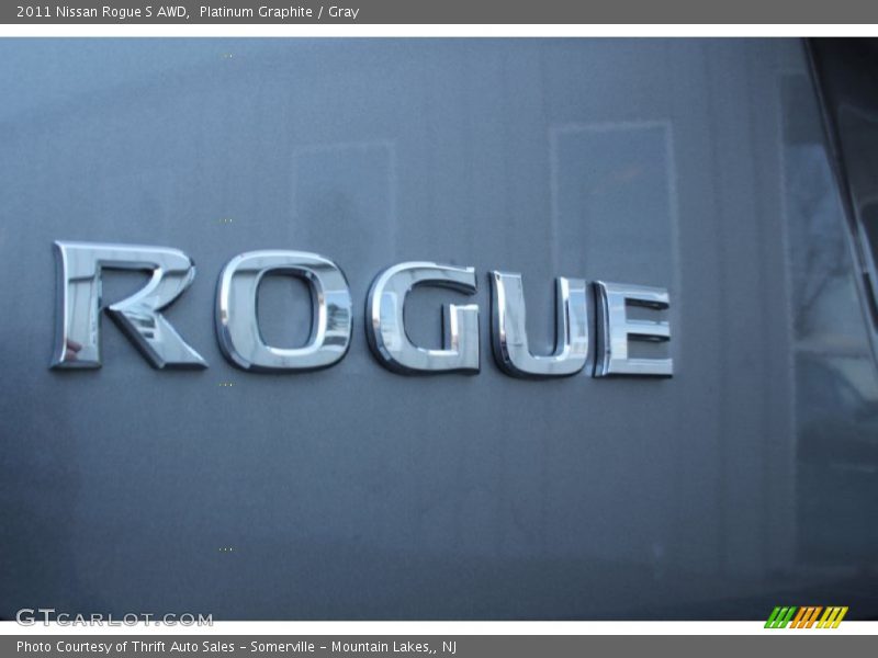 Platinum Graphite / Gray 2011 Nissan Rogue S AWD