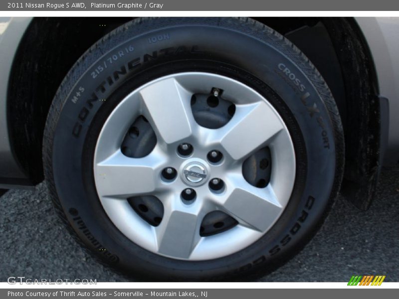 Platinum Graphite / Gray 2011 Nissan Rogue S AWD