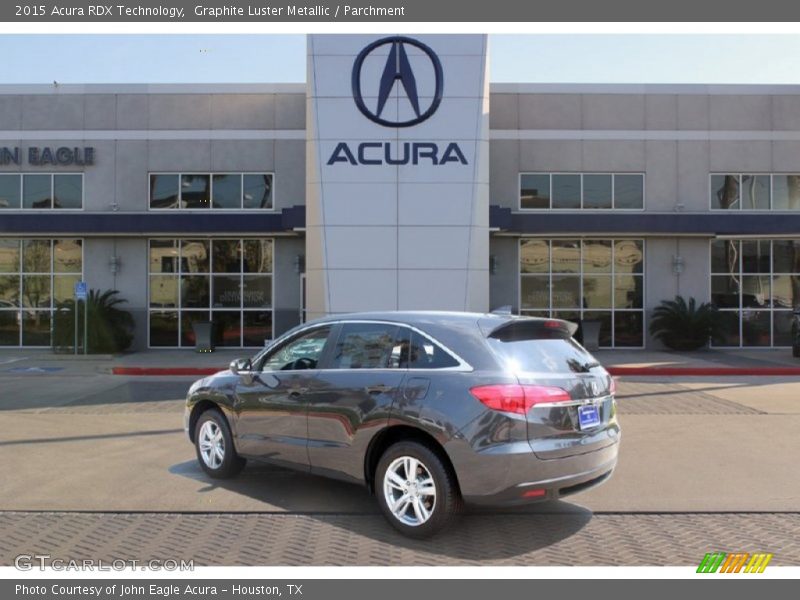 Graphite Luster Metallic / Parchment 2015 Acura RDX Technology