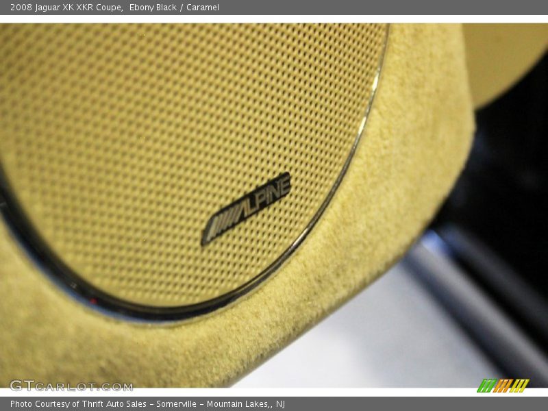 Ebony Black / Caramel 2008 Jaguar XK XKR Coupe