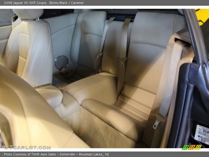 Ebony Black / Caramel 2008 Jaguar XK XKR Coupe