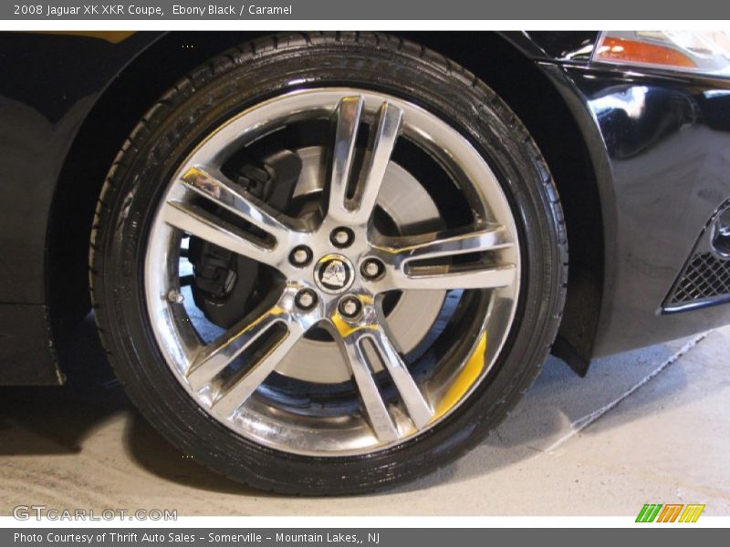Ebony Black / Caramel 2008 Jaguar XK XKR Coupe