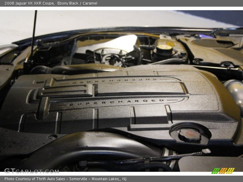 Ebony Black / Caramel 2008 Jaguar XK XKR Coupe