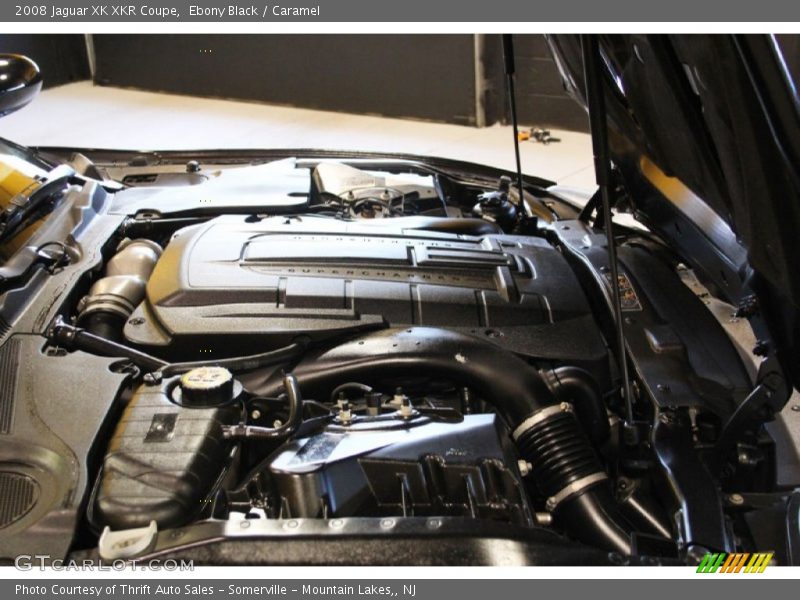 Ebony Black / Caramel 2008 Jaguar XK XKR Coupe