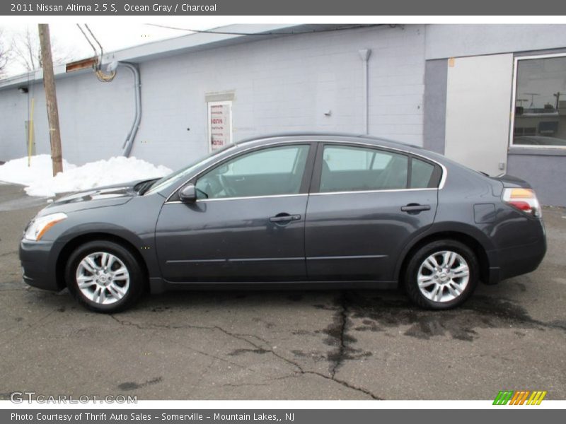 Ocean Gray / Charcoal 2011 Nissan Altima 2.5 S