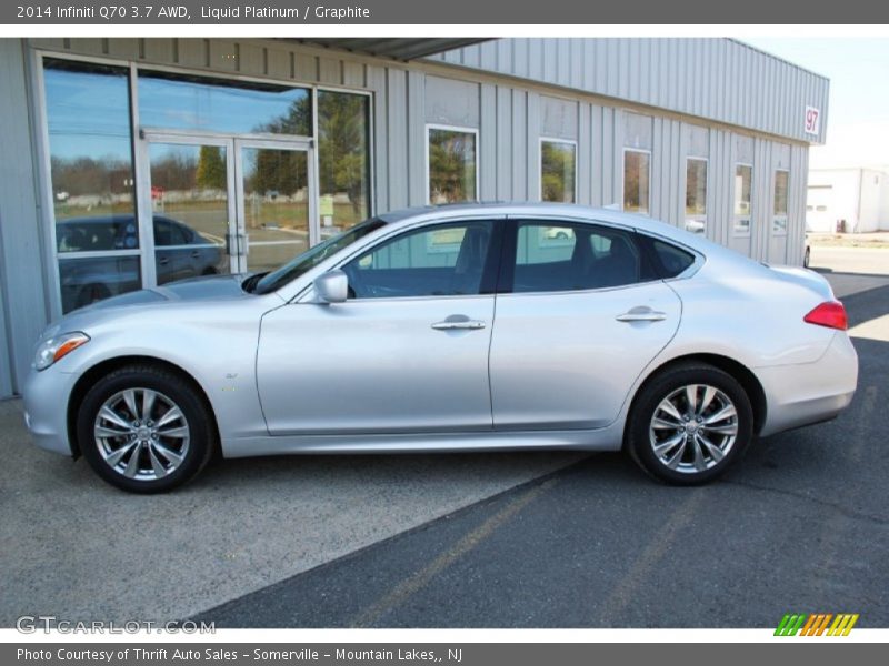 Liquid Platinum / Graphite 2014 Infiniti Q70 3.7 AWD