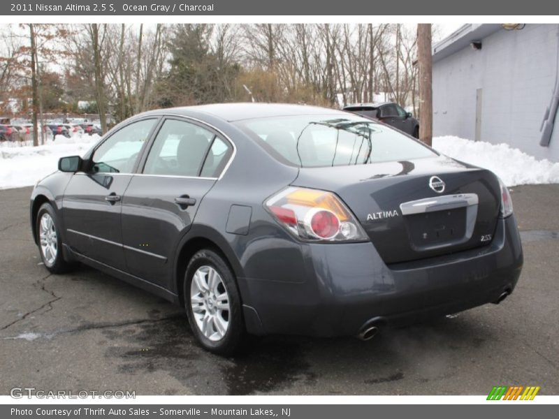 Ocean Gray / Charcoal 2011 Nissan Altima 2.5 S