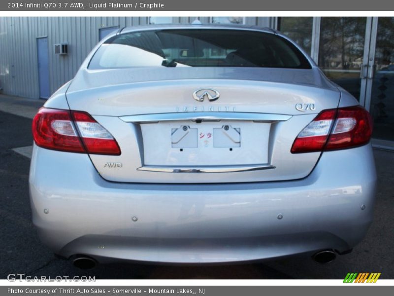 Liquid Platinum / Graphite 2014 Infiniti Q70 3.7 AWD