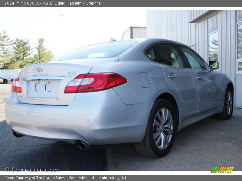 Liquid Platinum / Graphite 2014 Infiniti Q70 3.7 AWD