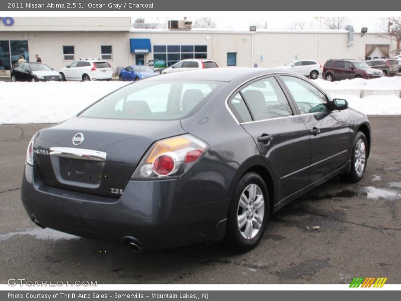 Ocean Gray / Charcoal 2011 Nissan Altima 2.5 S