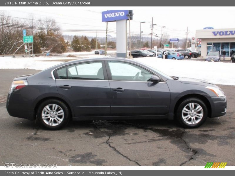 Ocean Gray / Charcoal 2011 Nissan Altima 2.5 S