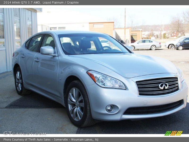 Liquid Platinum / Graphite 2014 Infiniti Q70 3.7 AWD