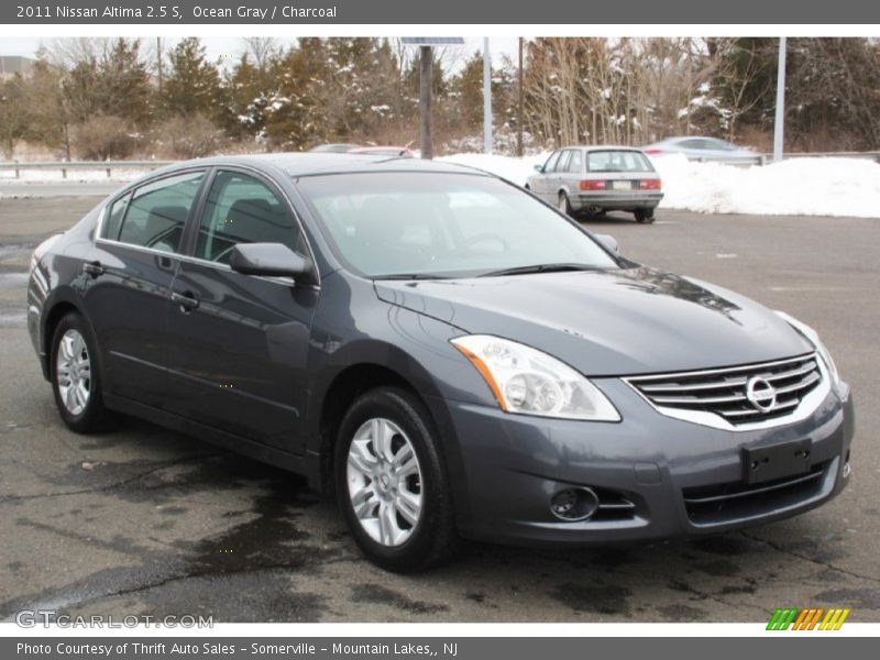 Ocean Gray / Charcoal 2011 Nissan Altima 2.5 S