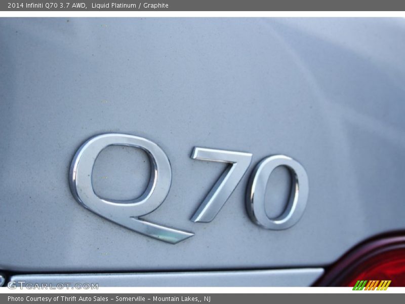 Liquid Platinum / Graphite 2014 Infiniti Q70 3.7 AWD