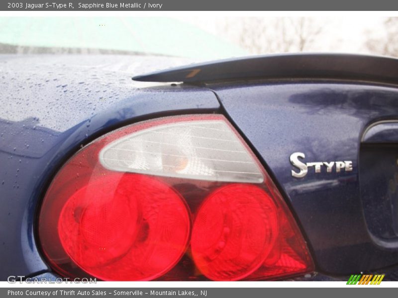 Sapphire Blue Metallic / Ivory 2003 Jaguar S-Type R