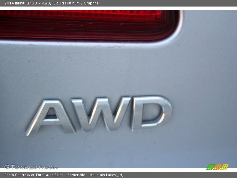 Liquid Platinum / Graphite 2014 Infiniti Q70 3.7 AWD