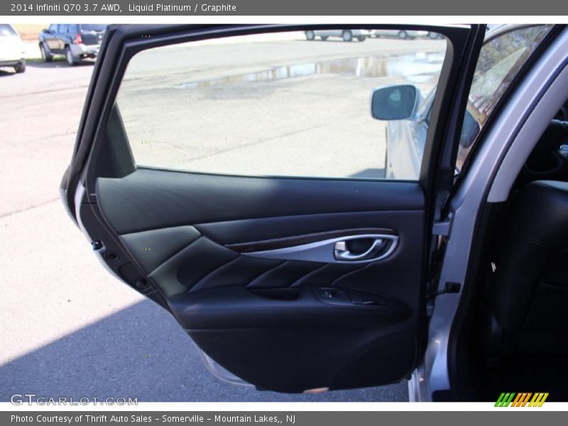 Liquid Platinum / Graphite 2014 Infiniti Q70 3.7 AWD