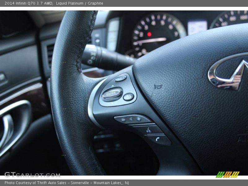 Liquid Platinum / Graphite 2014 Infiniti Q70 3.7 AWD