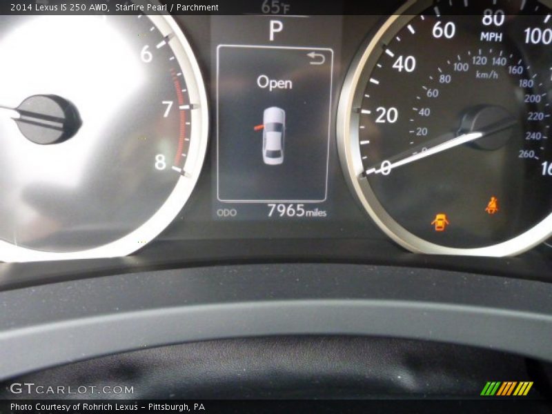 Starfire Pearl / Parchment 2014 Lexus IS 250 AWD