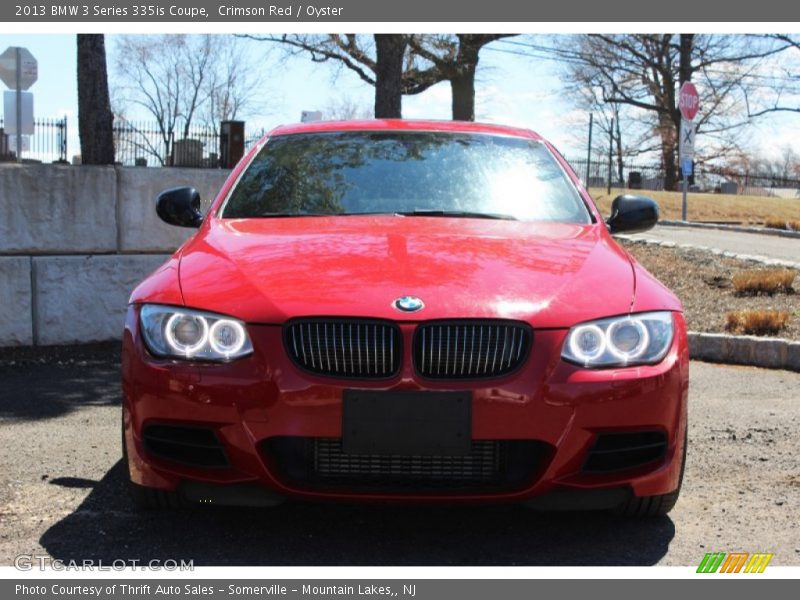 Crimson Red / Oyster 2013 BMW 3 Series 335is Coupe