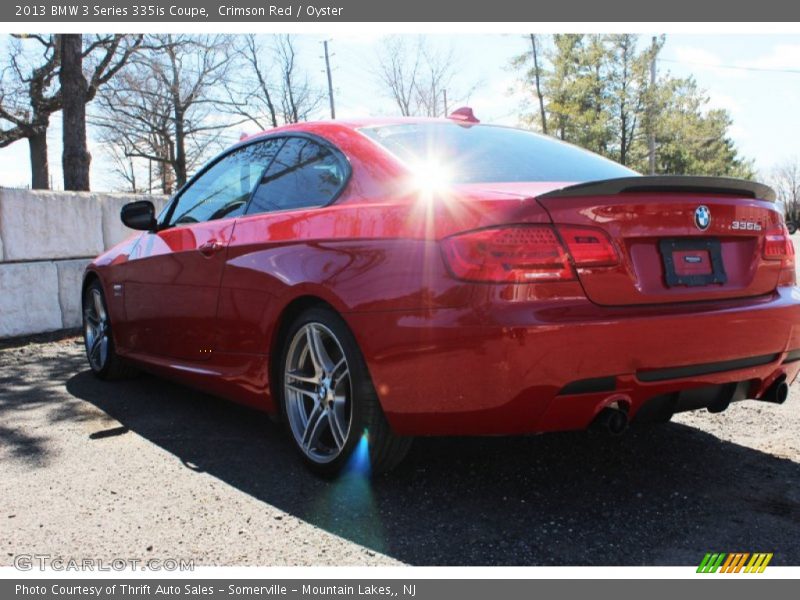 Crimson Red / Oyster 2013 BMW 3 Series 335is Coupe