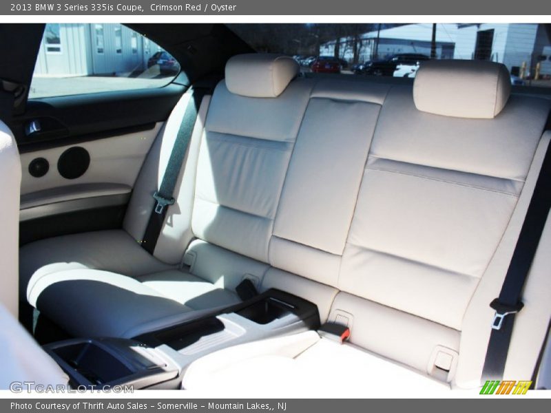 Rear Seat of 2013 3 Series 335is Coupe