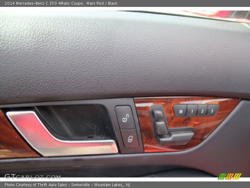 Mars Red / Black 2014 Mercedes-Benz C 350 4Matic Coupe