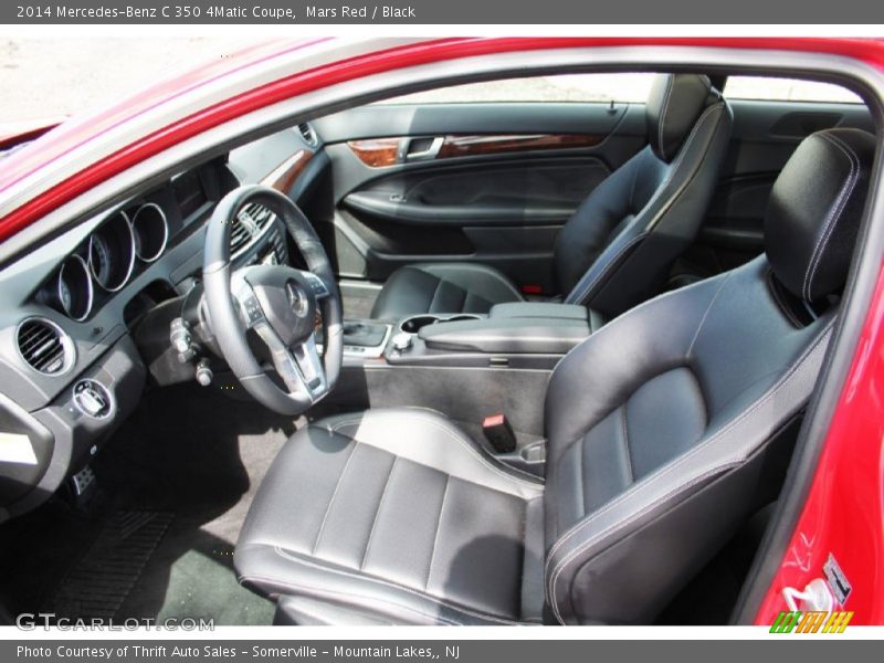 Front Seat of 2014 C 350 4Matic Coupe