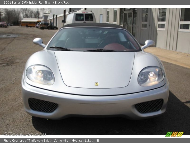 Silver / Black/Red 2001 Ferrari 360 Spider F1