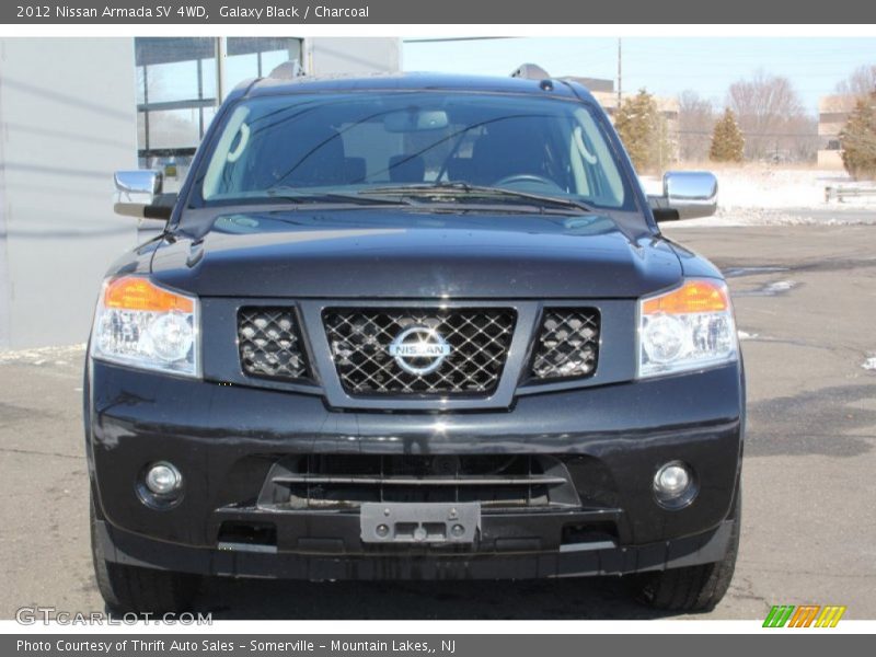 Galaxy Black / Charcoal 2012 Nissan Armada SV 4WD