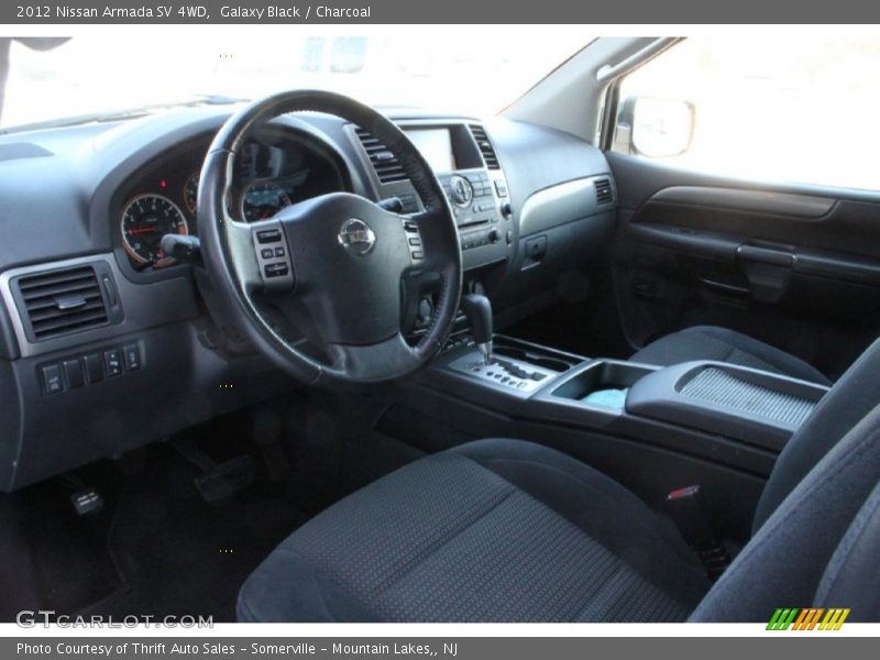 Galaxy Black / Charcoal 2012 Nissan Armada SV 4WD