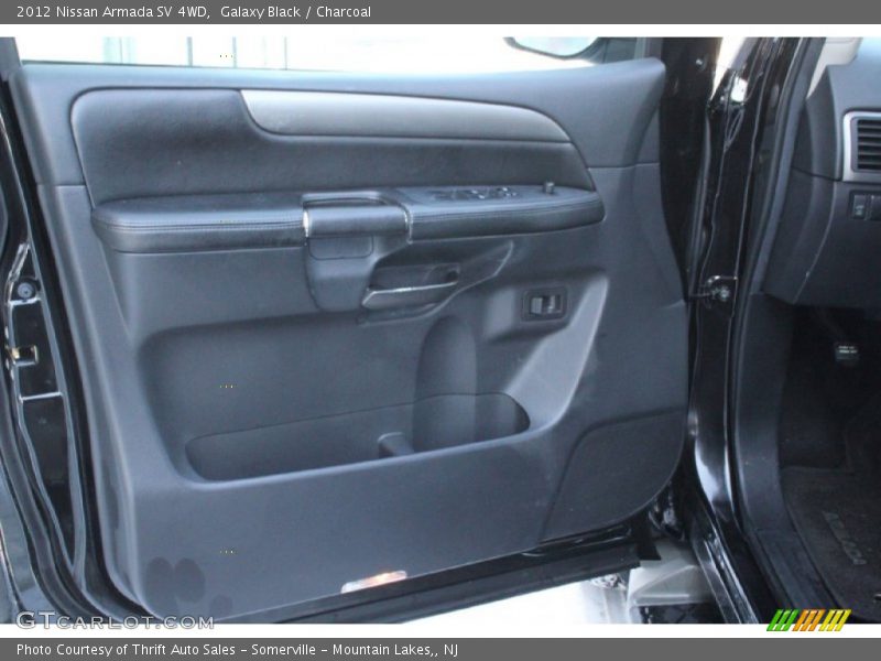 Galaxy Black / Charcoal 2012 Nissan Armada SV 4WD