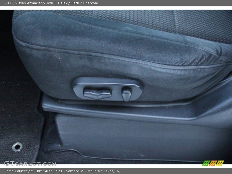 Galaxy Black / Charcoal 2012 Nissan Armada SV 4WD