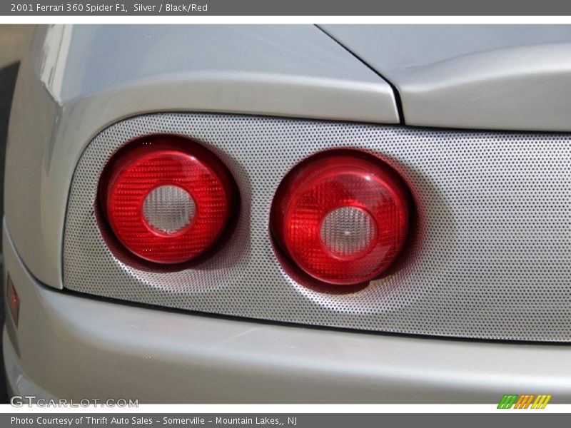 Silver / Black/Red 2001 Ferrari 360 Spider F1